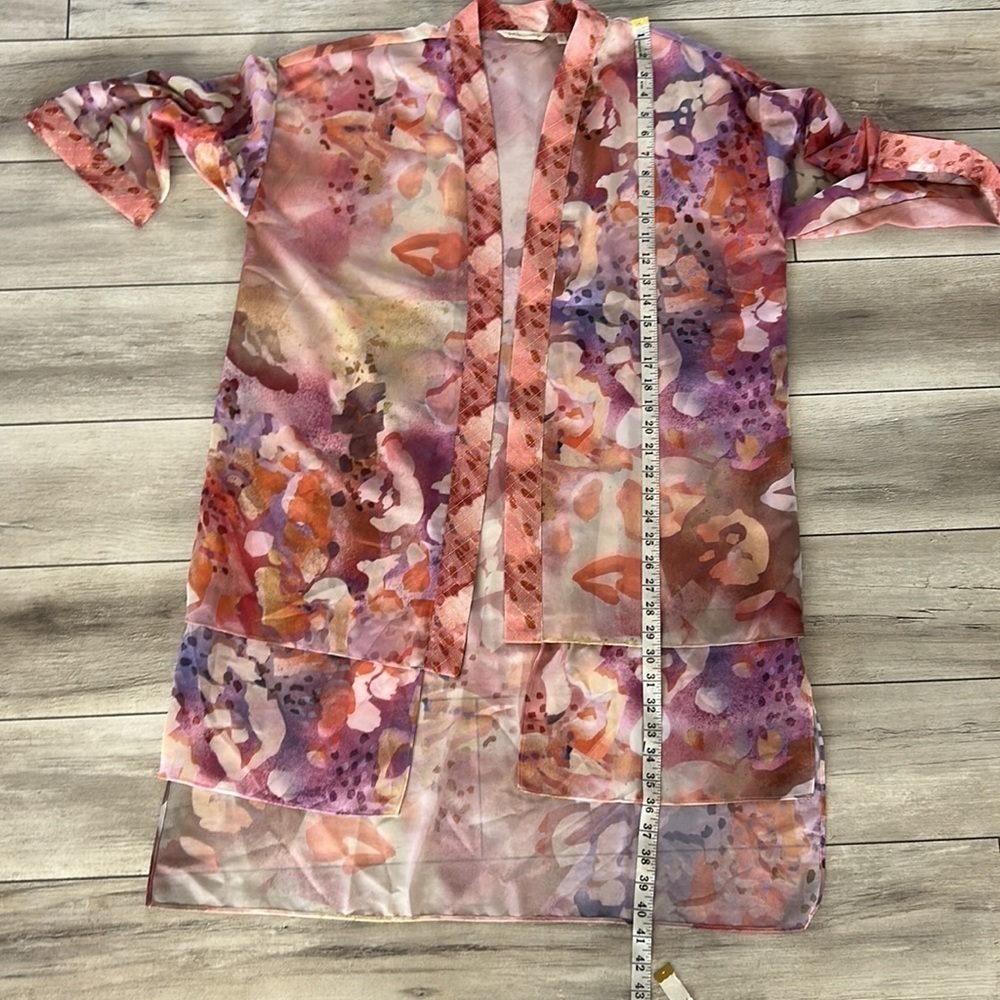 Soft Surroundings cool cat kimono size large - Picture 7 of 9